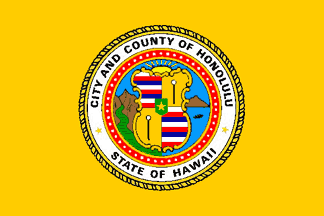 Honolulu Hawaii Flag