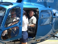 Boarding Helicopter