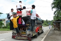 Over crowded Jeepney