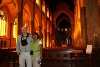 Inside church Melbourne Australia