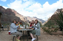 Picnic in Grand Canyon