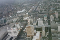 Las Vegas Strip from in the Air