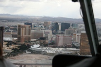 Las Vegas Strip from in the Air