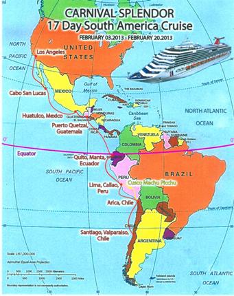 South America Cruise Leg 1