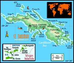 St. Thomas Map