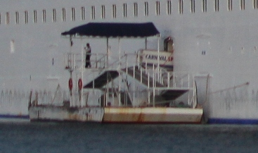 Tender entrance Carnival Splendor at Cabo San Lucas Mexico 